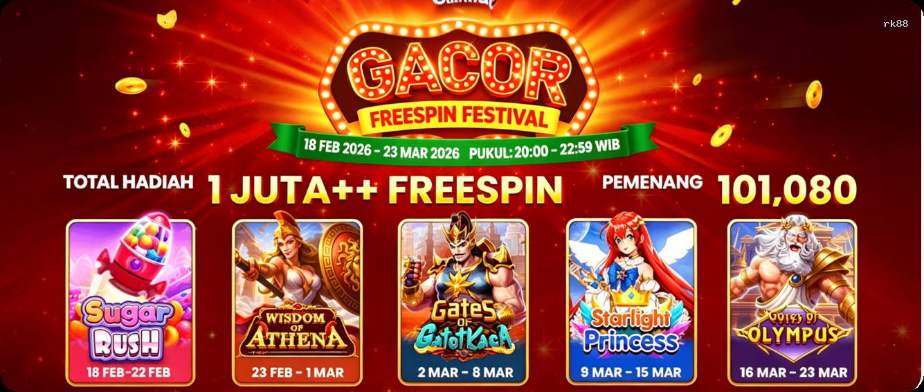 Login rk88 Sekarang Bonus Melimpah